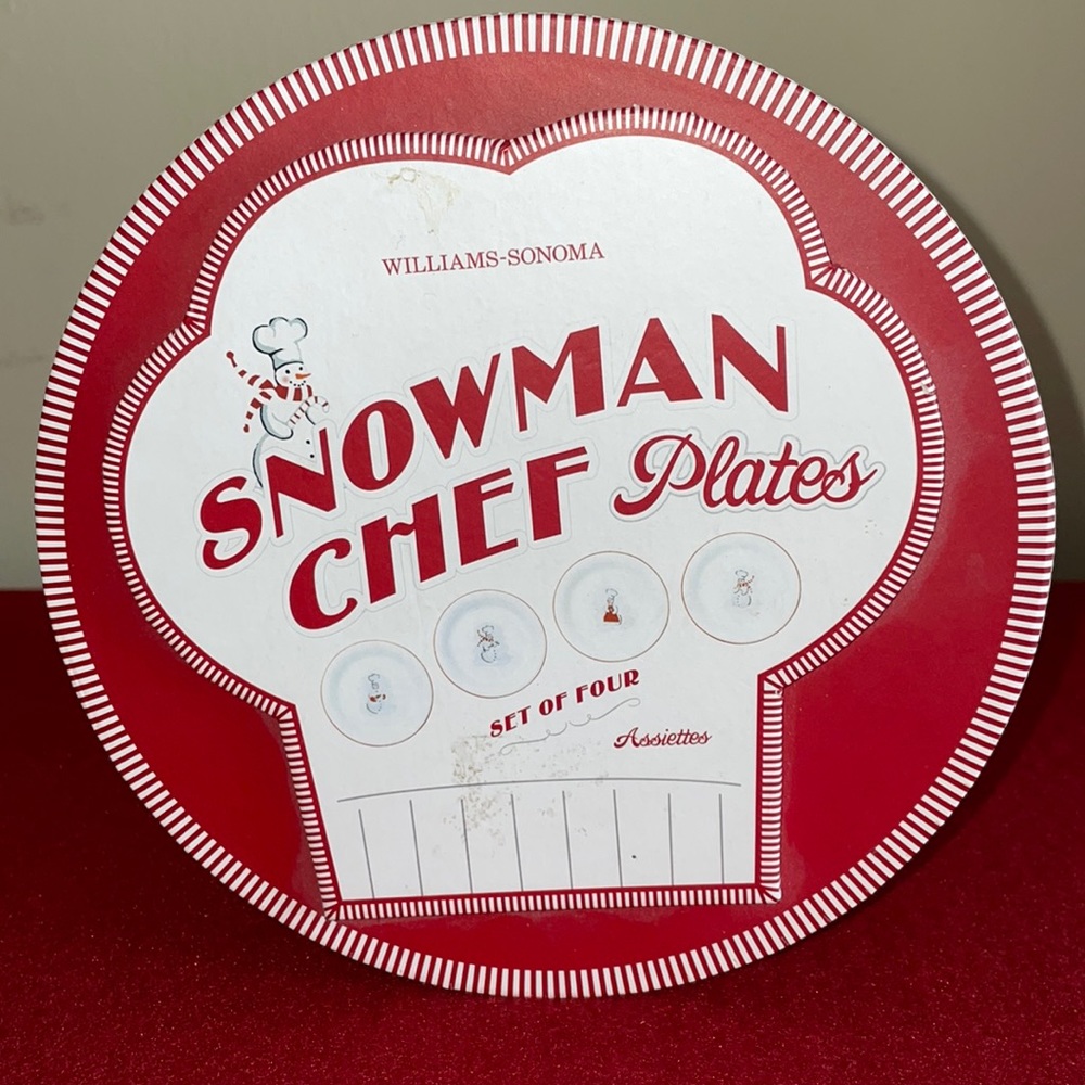 Williams Sonoma Chef Plates
